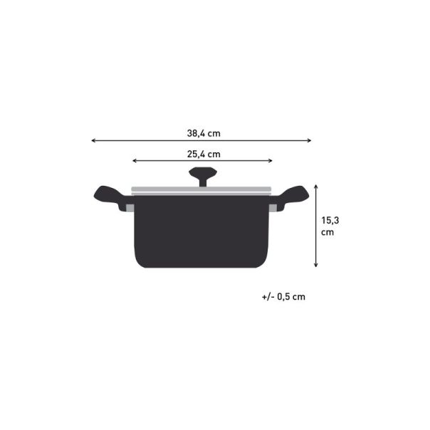 TEFAL Šerpa sa poklopcem 24cm Excellence G3284653 - EP2991049