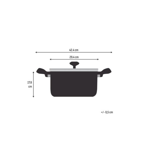 TEFAL Šerpa sa poklopcem 28cm Excellence G3285353 - EP2991052