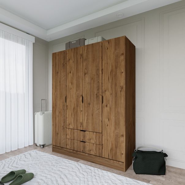 HANAH HOME Ormar 1600-046, braon - EP3057140
