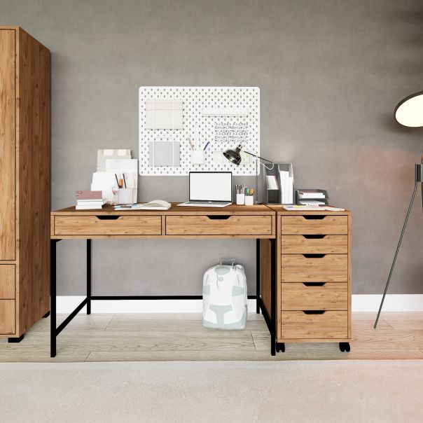 HANAH HOME Radni sto Atlas 1600-59, braon - EP3057209
