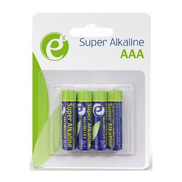 GEMBIRD Baterije ENERGENIE AAA Alkalne, LR03, 4 kom (cena po komadu) - 20126