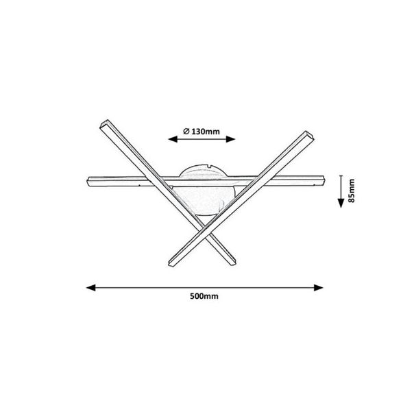 RABALUX Plafonjera Svetlana LED 25W - 3514
