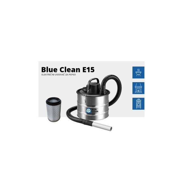AR BLUE CLEAN Usisivač za pepeo E15 1000W 15 LIT - 3518950
