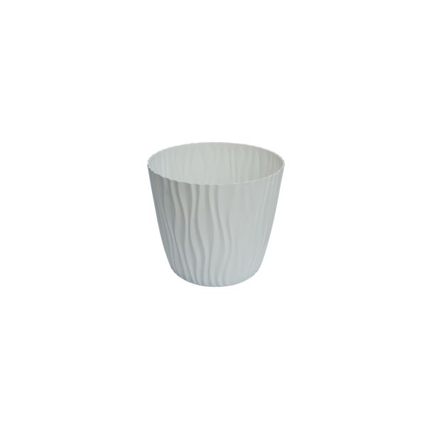 GARDINO Saksija 14cm Sahara, bela - 35193-1
