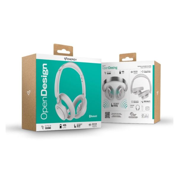 ENERGY SISTEM Bluetooth slušalice OpenDesign, bela - EP3054536