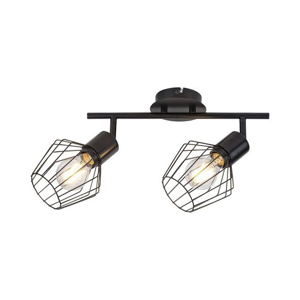 Rabalux Spot rasveta Belano E27 2x MAX 40W crna (3535) - 3535