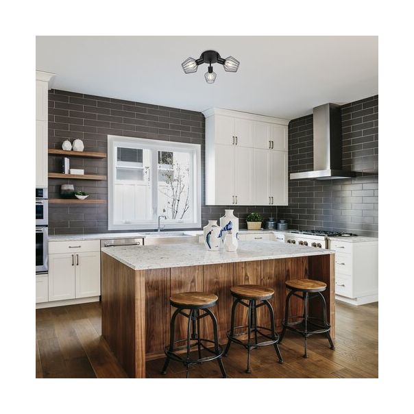 Rabalux Spot rasveta Belano E27 3x MAX 40W crna (3536) - 3536