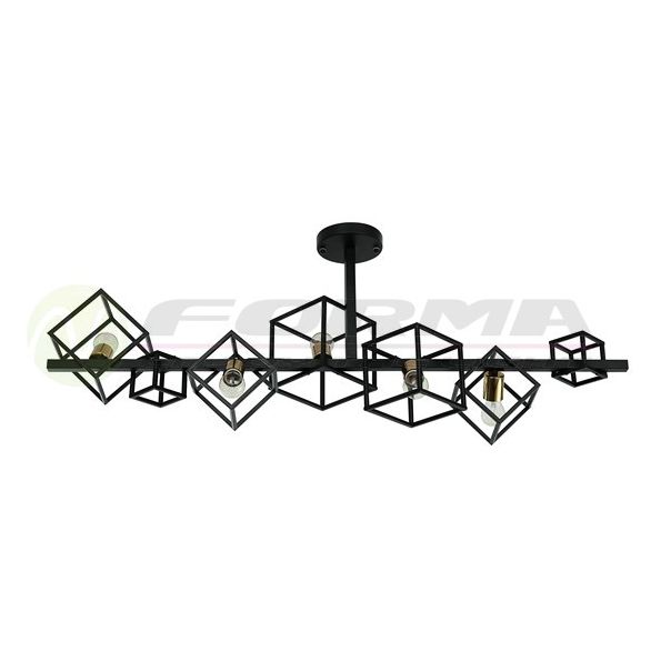 FORMA Plafonska lampa 5xE27 F7275-5C BK-SG - 005957