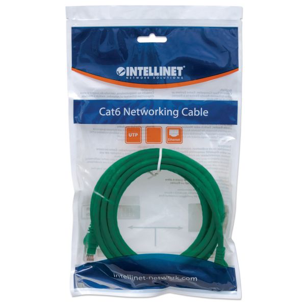 INTELLINET LAN UTP kabl 342483 Cat6 CCA/Zeleni/1,5m - EP2756273