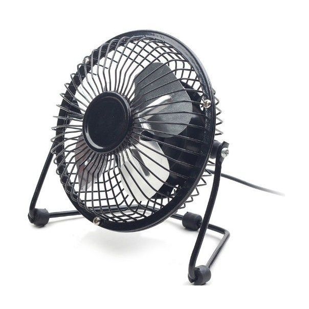 GEMBIRD NF-03 USB 10cm desktop fan, black - 15345