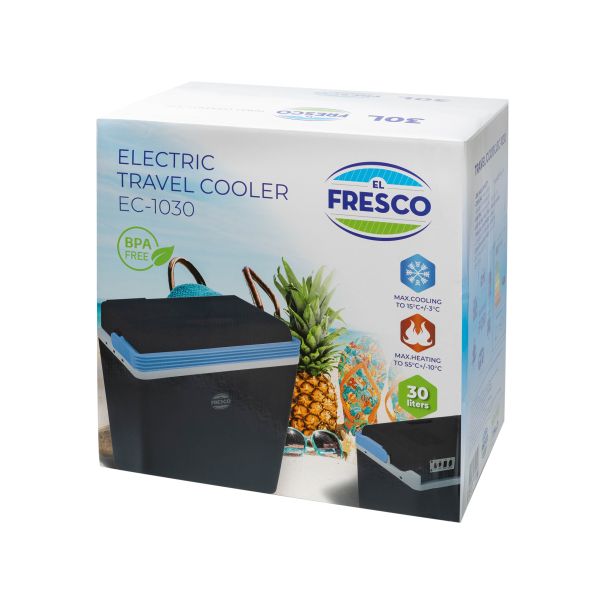 EL FRESCO Električni prenosni frižider 30L 12/220V EC-1030 - 35401