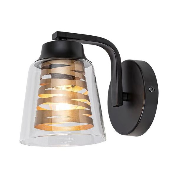 Rabalux Zidna lampa Zenaida E27 1x MAX 60W mat crno (3542) - 3542