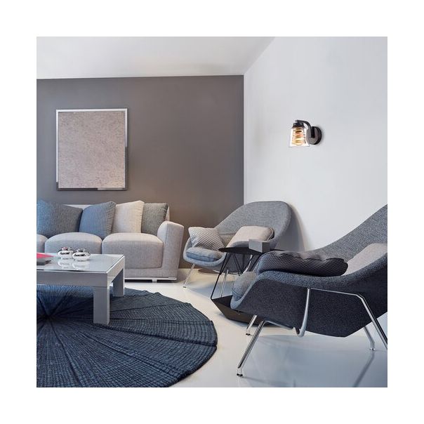 Rabalux Zidna lampa Zenaida E27 1x MAX 60W mat crno (3542) - 3542