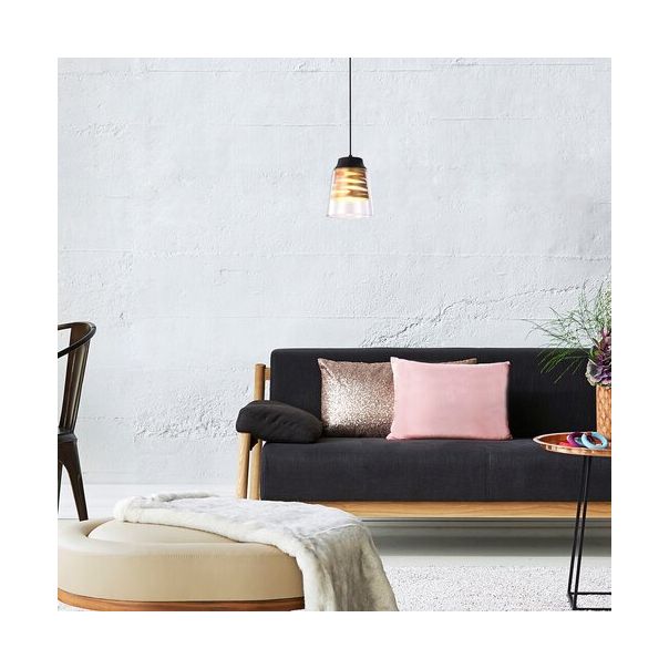 Rabalux Visilica Zenaida E27 1x MAX 60W mat crno (3543) - 3543