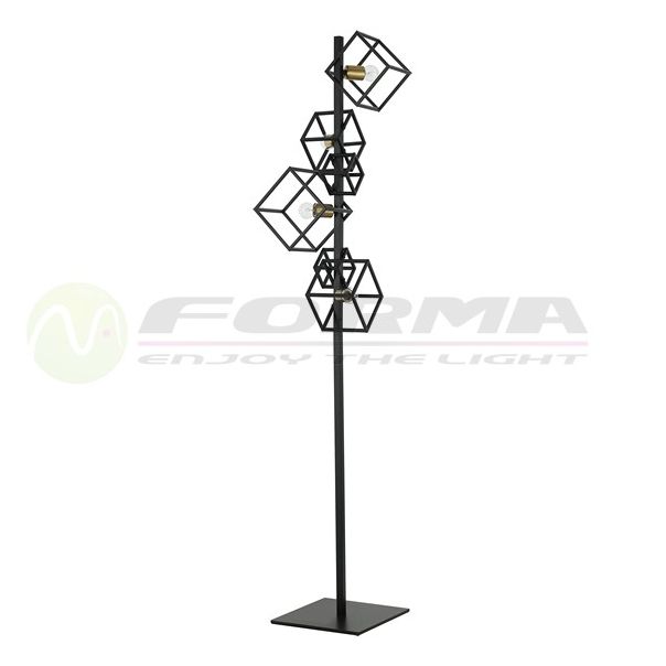FORMA Podna lampa 4xE27 F7275-4F BK-SG - 005961