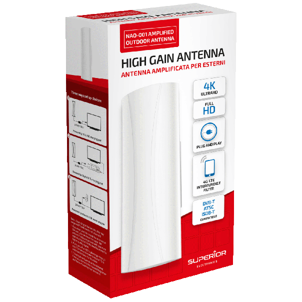 SUPERIOR Antena sa pojačalom, spoljna - NAO001 - 35440