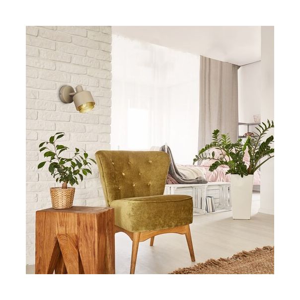 Rabalux Spot rasveta Fedora E14 1x MAX 40W svetlo braon (3547) - 3547