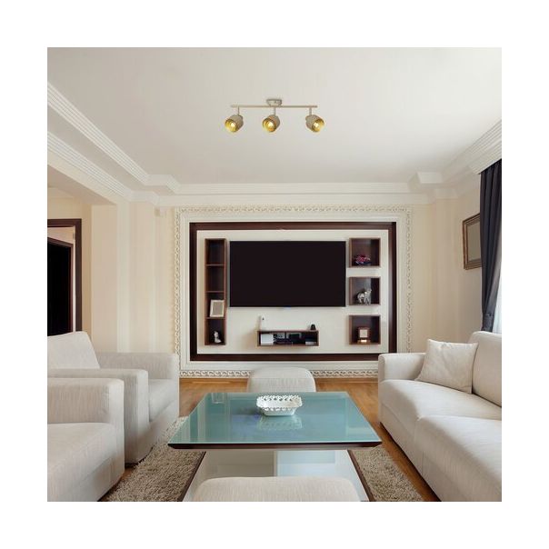 Rabalux Spot rasveta Fedora E14 3x MAX 40W svetlo braon (3549) - 3549-1