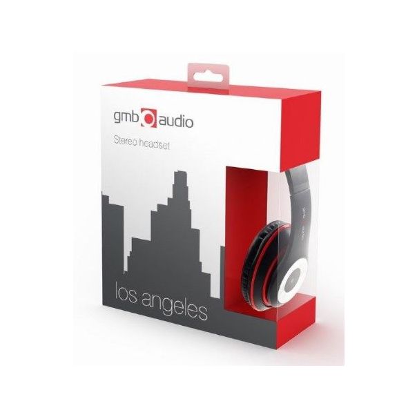 GEMBIRD Slusalice sa mikrofonom MHS-LAX-B, crna - 2899