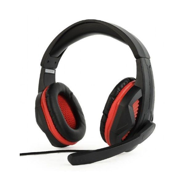 GEMBIRD GHS-03 Stereo gejmerske slusalice sa mikrofonom+volume kontrolom matte black - 20057-1