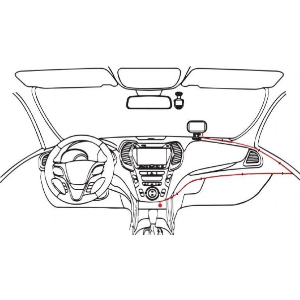 GEMBIRD Samolepljive vođice za kablove, CM-CC-01 8kom, crna - 20130
