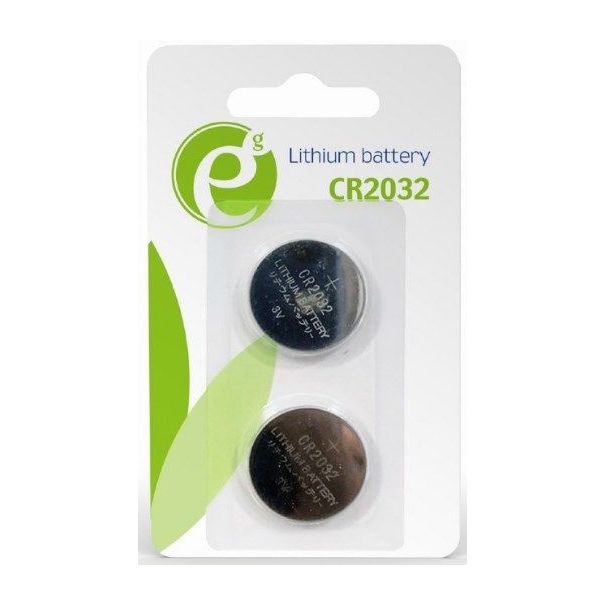 GEMBIRD Baterije ENERGENIE CR2032 Litium, 3V, 2 kom (cena po komadu) - 20122