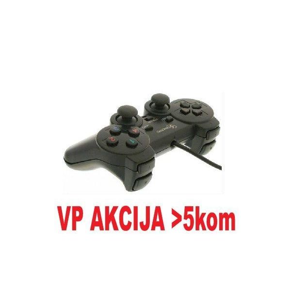 GEMBIRD JPD-THRILLERSHOCK-BOX USB 2.0 analog vibration gamepad - 2527