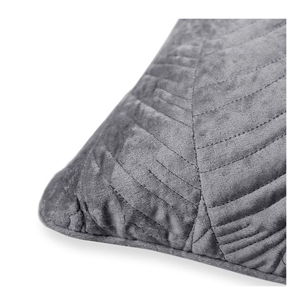 DEKOR DOM Dekorativna jastučnica 45x45cm Lusso 3D, anthracite - 023940
