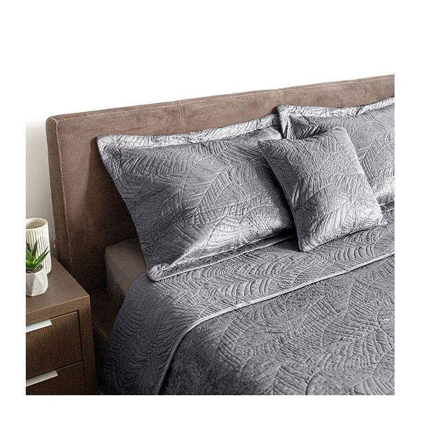 DEKOR DOM Dekorativna jastučnica 45x45cm Lusso 3D, anthracite - 023940