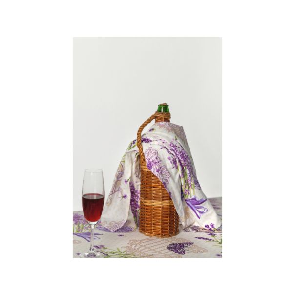 STEFAN Stolnjak 140x140cm Lavanda - 36-85