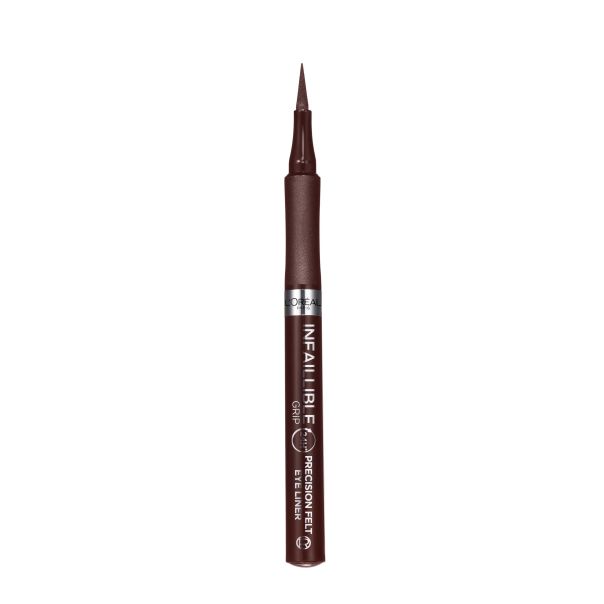 L'Oréal Paris Infaillible 24h Grip Precision Felt ajlajner 02 Brown - 1100012962