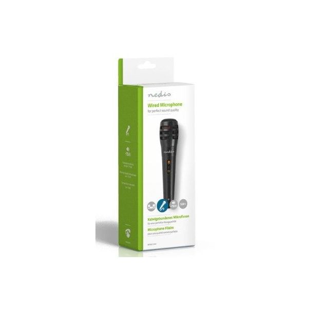 NEDIS Mikrofon, MPWD15BK 6.35mm, 5m - 20204