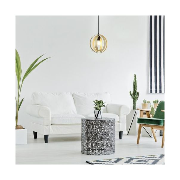 RABALUX Visilica Harlow mat crna, E27 60W - 3607