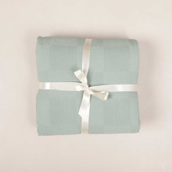 STEFAN Prekrivač Pique mint 140x200cm - 361-mint