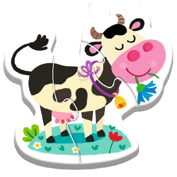 TREFL Puzzle 4u1 Baby farm 36127- 2, 3, 4, 5 delova - 102606-T36127-1