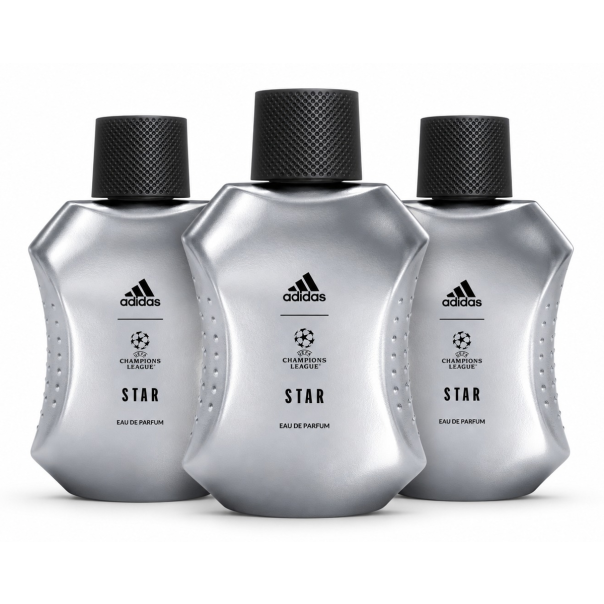 Adidas UEFA Champions League Star Silver EDP trio pack 3x100ml ( 3 komada ) - EP3203188