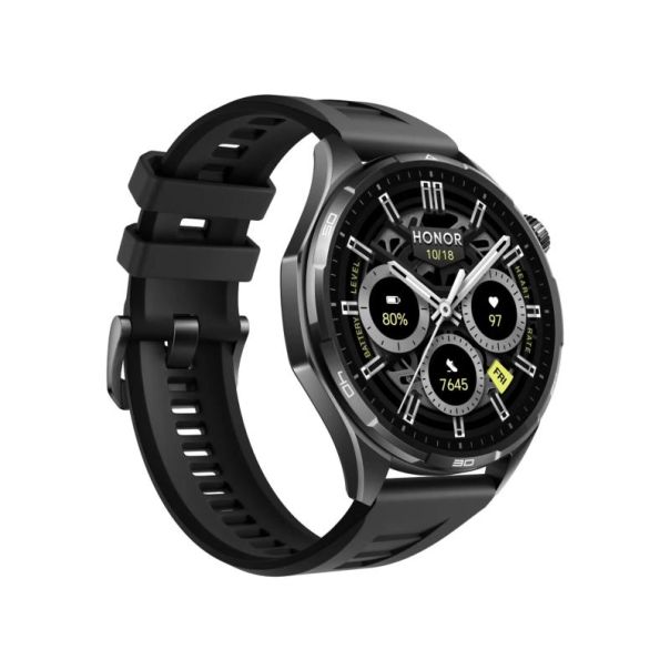 HONOR Pametni sat Watch 6/32MB+4GB, silikonska narukvica, crna - EP3189935