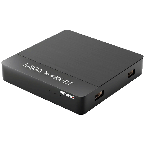 Amiko Prijemnik IPTV@Linux, 4K UHD, H.265, LAN, WiFi Dual Band - MIRAX HIS-4200 BT Pure OTT - EP2182848