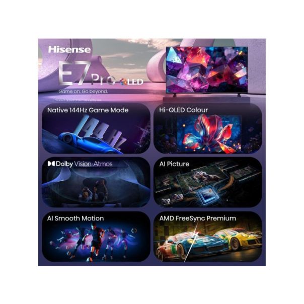 HISENSE Televizor 75E7S PRO, Ultra HD, Smart - EP3206336