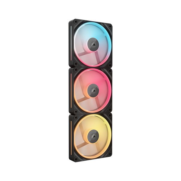 CORSAIR Kuler za PC iCUE Link LX120-R/RGB 120mm triple, crna - CO-9051050-WW