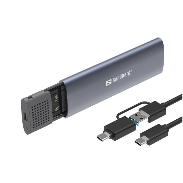 SANDBERG SSD Rack USB 3.2 - M.2/NVMe SSD 136-39 - 25545-1-1-1