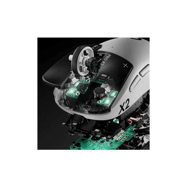Bežični gaming miš Logitech G Pro X2 Superstrike crno beli - EP3186143