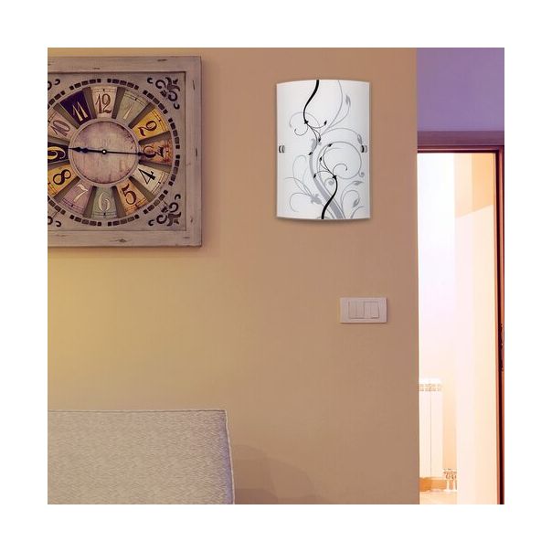 Rabalux Zidna lampa Elina E27 1x MAX 60W bela (3691) - 3691