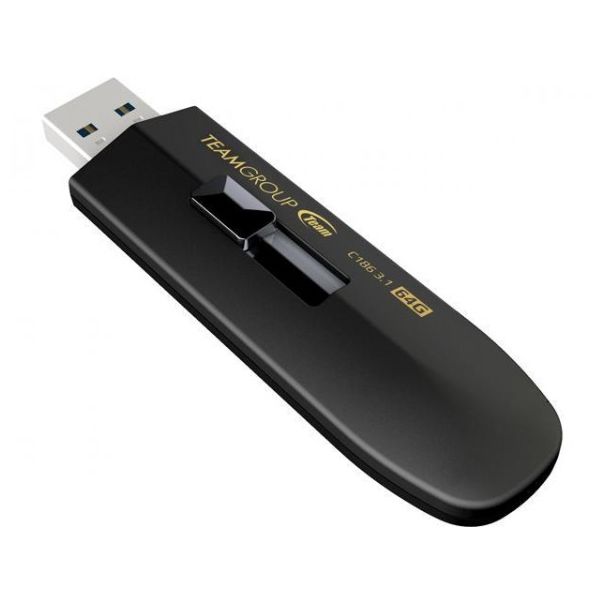 TEAM GROUP TeamGroup 64GB C186 USB 3.1 BLACK TC186364GB01 - 38427