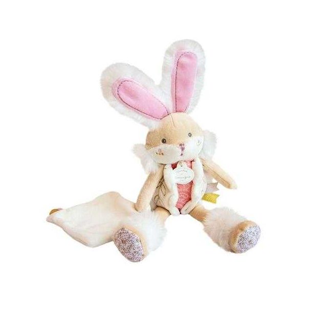 DOUDOU ET COMPAGNIE Plišani zeka roze 30 cm - DC3486