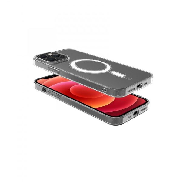 CELLY Futrola MAGNETIC za iPhone 13 PRO, providna - GELSKINMAG1008
