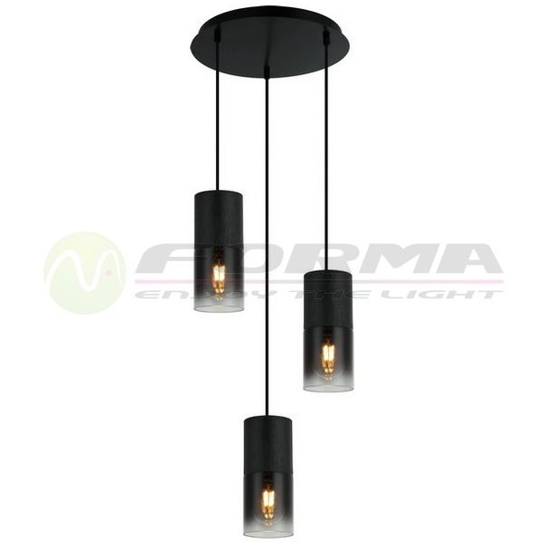FORMA Visilica 3xE27 VE710-3V BK - EP2684481