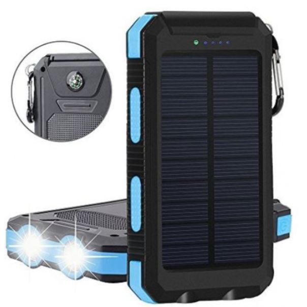 GEMBIRD Power bank, solarni, HRD-T12, 12000mAh - 38632