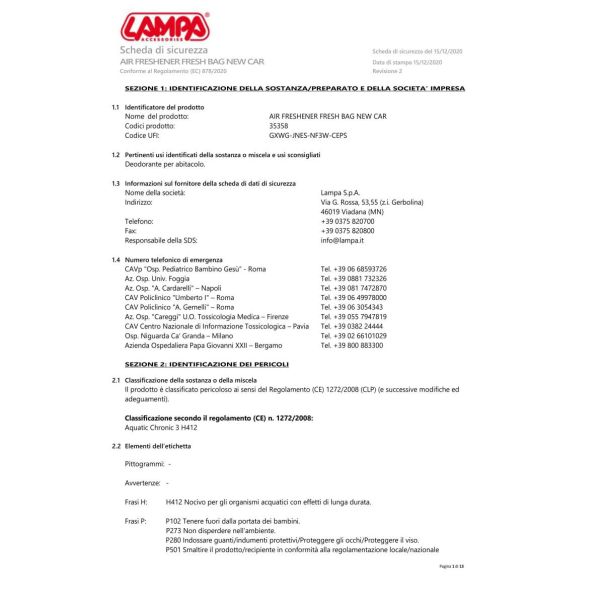 LAMPA ACCESSORIES Sunđer za gume 10.5X6X6cm - 37358