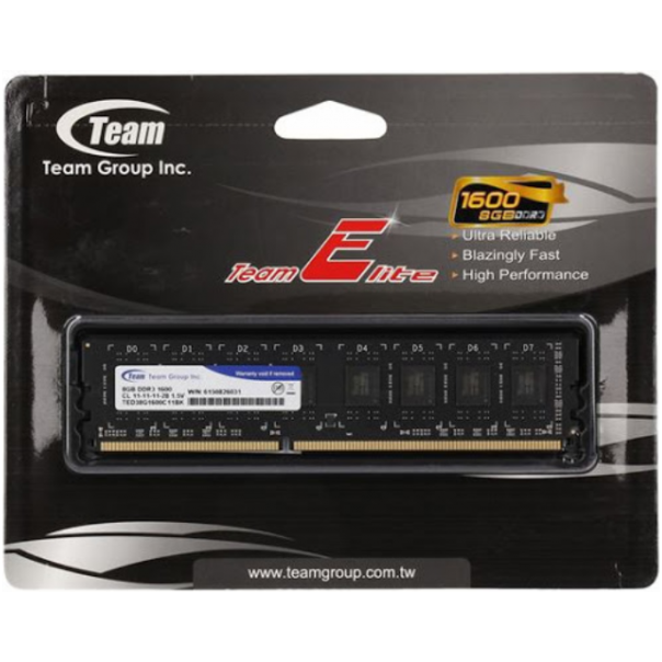 TEAM GROUP TeamGroup DDR3 TEAM ELITE UD-D3 8GB 1600MHz - 38647